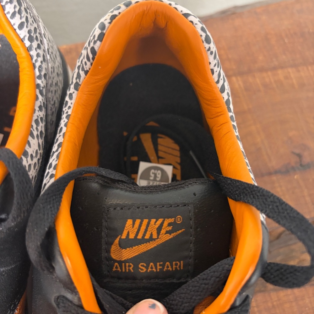 NEW Nike Air Safari OG Sneakers Men’s Size 6.5 Animal Print lace up Tennis Shoes - Picture 3 of 8